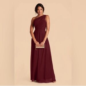 NWT Birdy Grey Kira Dress in Chiffon Cabernet